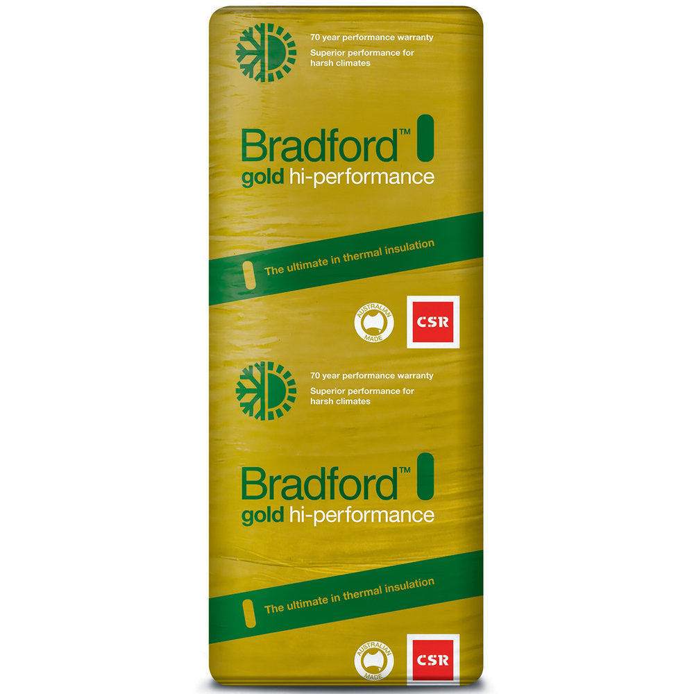 Bradford Gold High Performance Ceiling Batts - R7.0 - The Insulation Depot