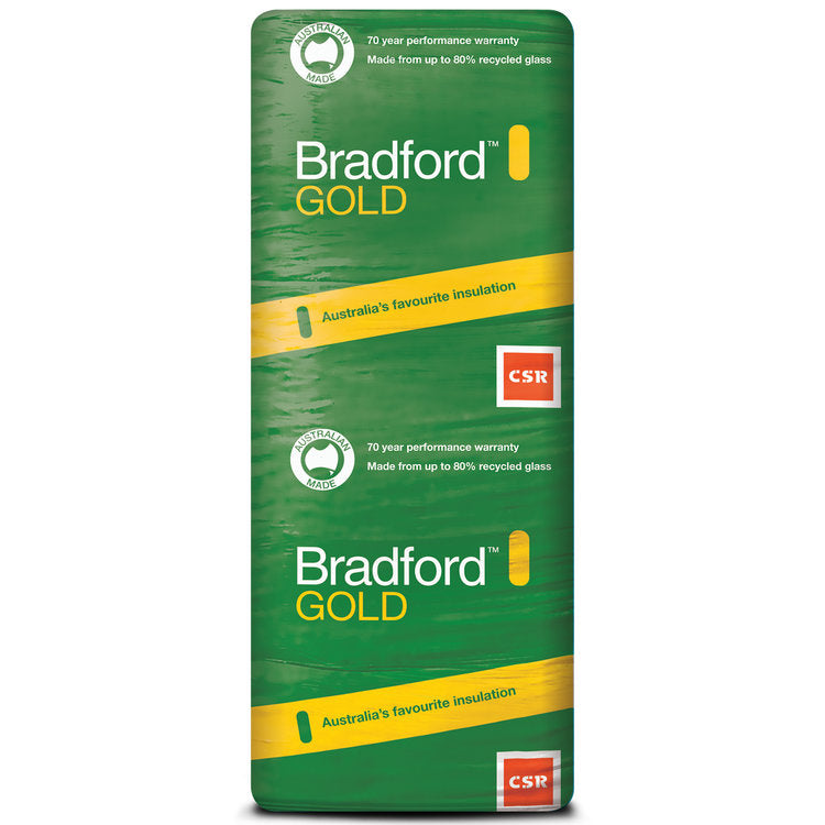 Bradford Gold Ceiling Batts -  R2.5 - The Insulation Depot