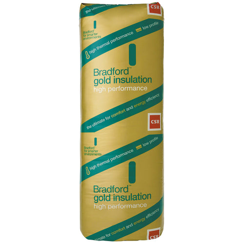Bradford Hi-Performance Gold Ceiling Batts - R6.0 - The Insulation Depot